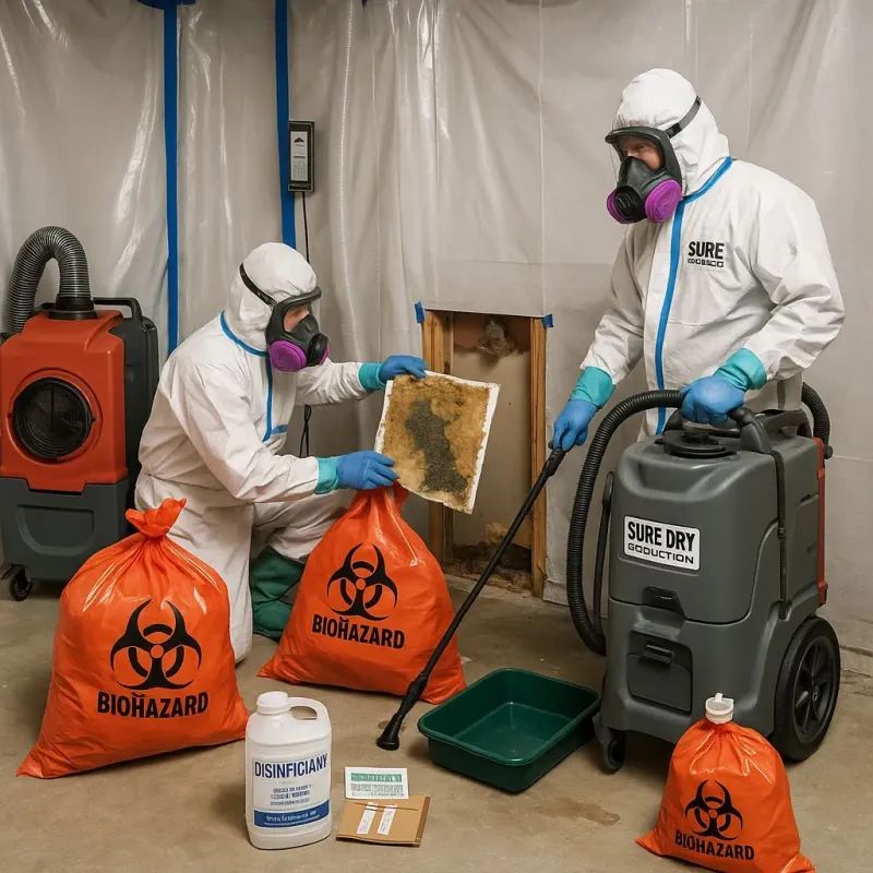 Contaminated Water Handling Protocols process in Lexington, SC