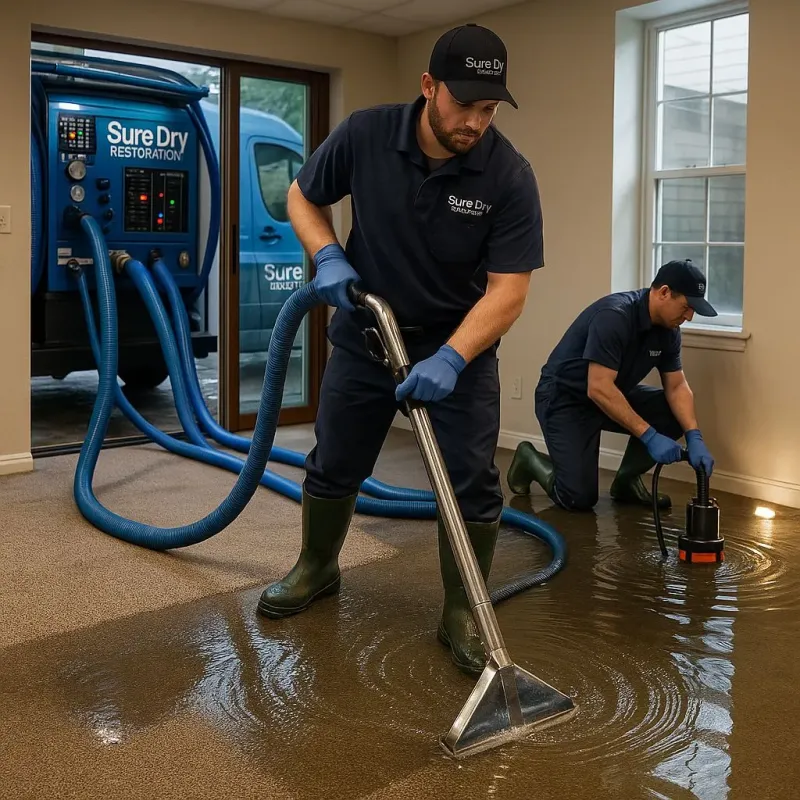 Water Extraction and Removal process in Lexington, SC